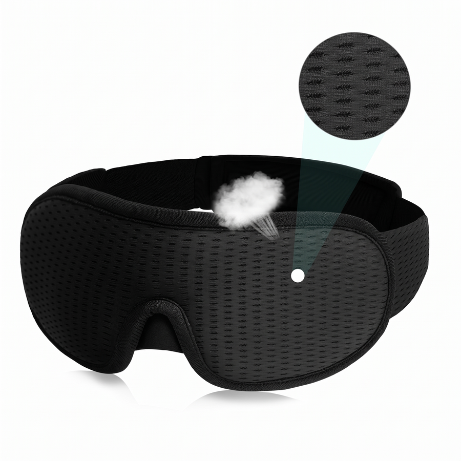 Sömnmask 3D för total mörkläggning