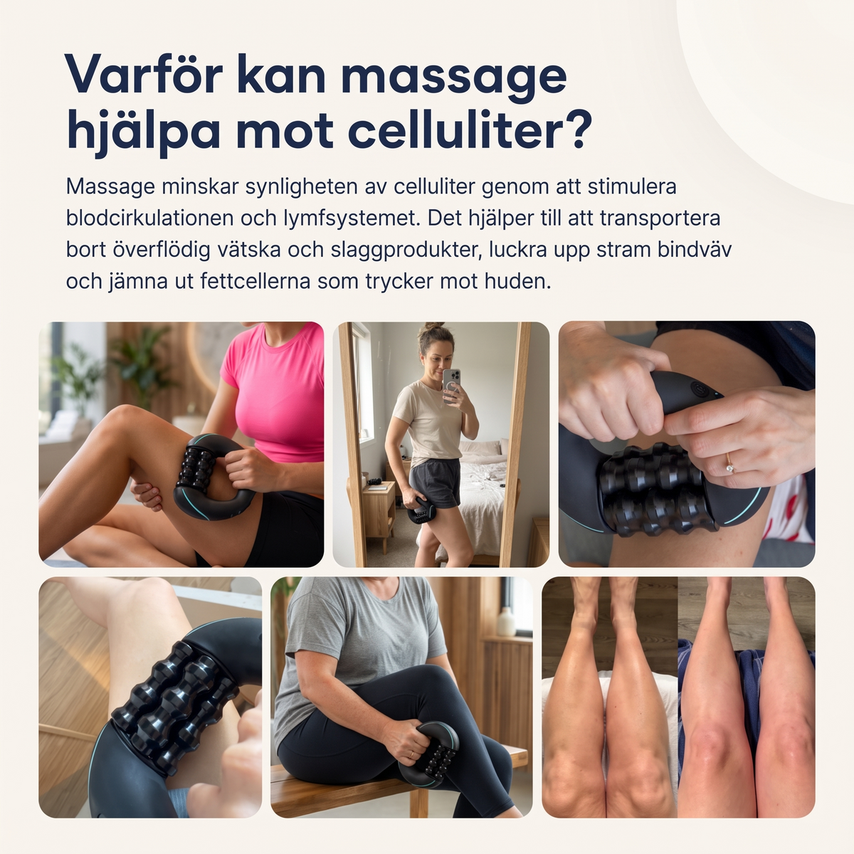 ErgoRoller – elektrisk massageroller – bild 4
