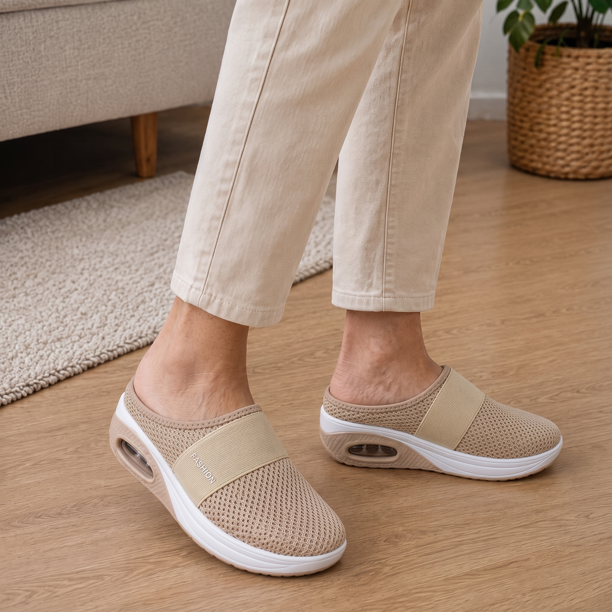 Ergonomiska tofflor med stötdämpning – bild 2