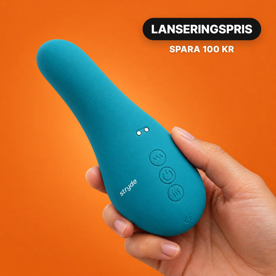 Stryde Jaw Pro, käkmassager med värme och vibration – i handen