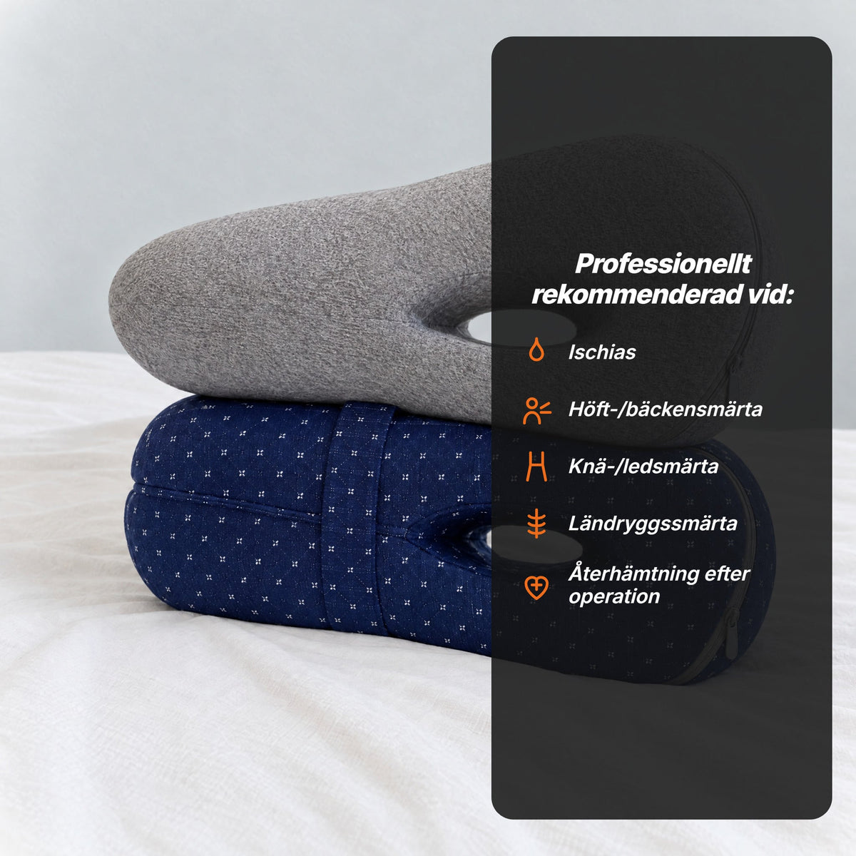 Stryde Leg Rest, benkudde för sidosovare