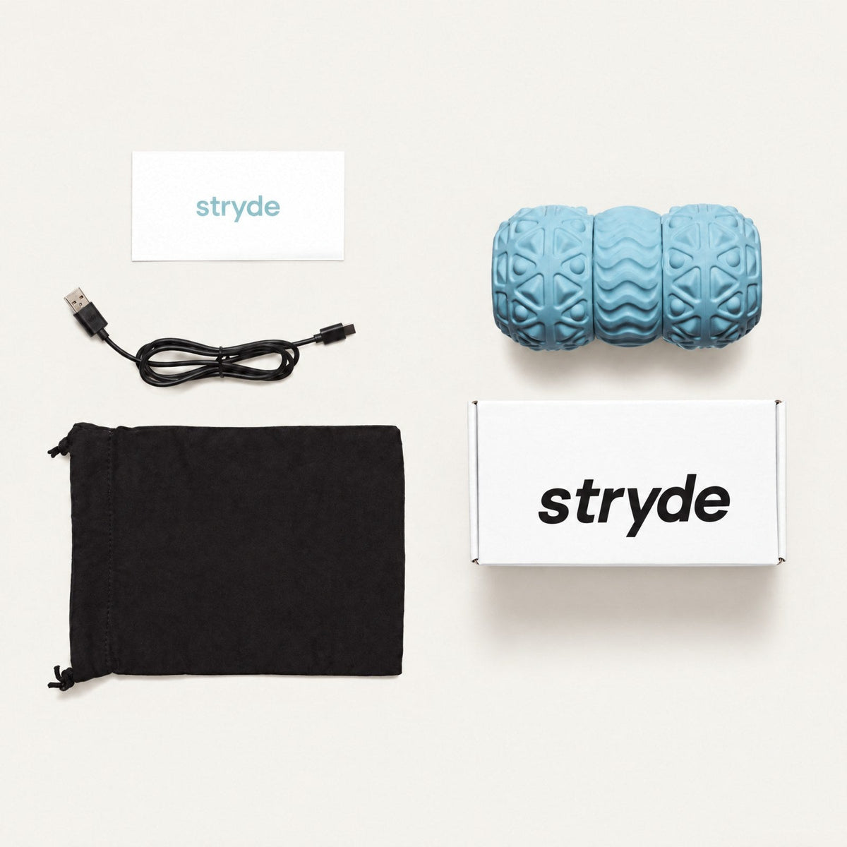 Stryde Roll, himmelsblå, det här ingår