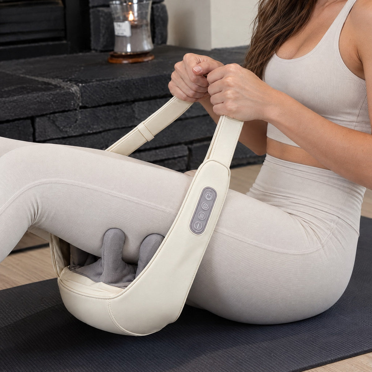 Stryde Shiatsu Pro, sladdlös nack- och axelmassager