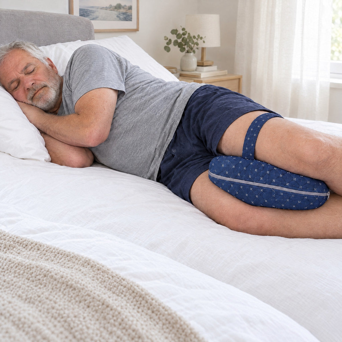 Stryde Leg Rest, benkudde för sidosovare