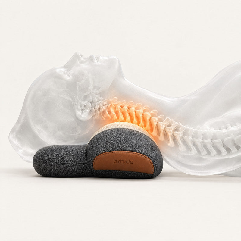 Stryde Neck Rest, 3 i 1 nackstöd med värme och massage